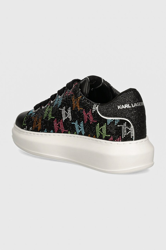 Obuwie Karl Lagerfeld sneakersy KAPRI KL62576M.G0M czarny