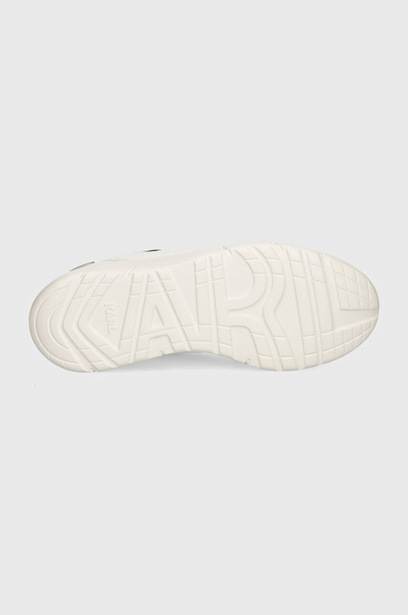Kožené tenisky Karl Lagerfeld SERGER KL63620.41S bílá