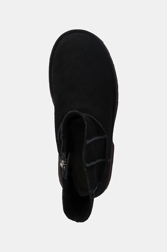 Semišové topánky UGG Classic Twin Seam New Heights čierna 1158313.BLK