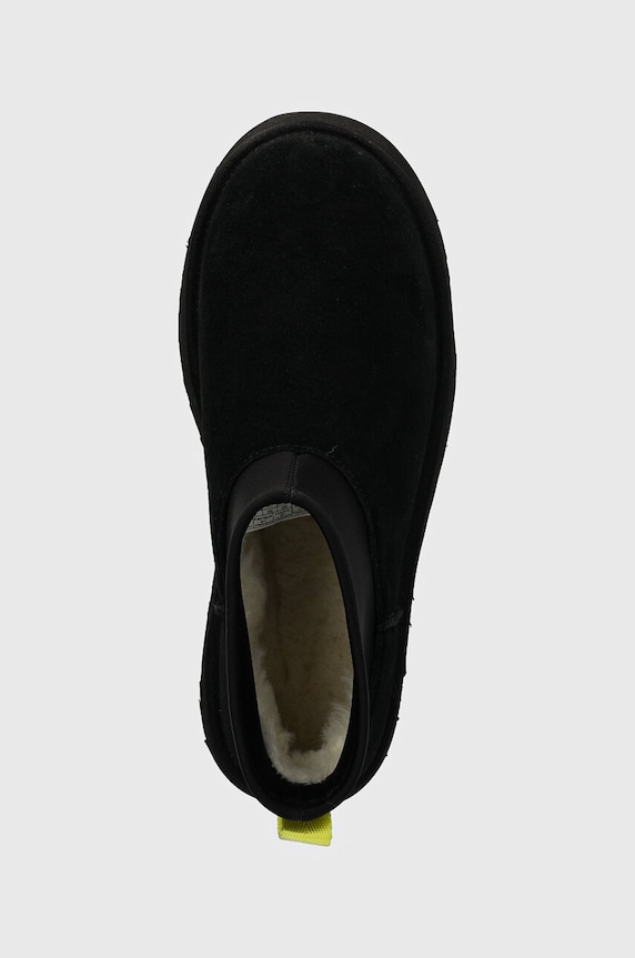Semišové snehule UGG Classic Mini Dipper čierna 1168170.BLK