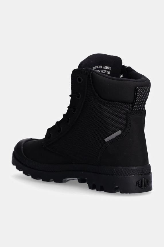 Scarpe Palladium stivali da motociclista PAMPA SC WPN U-S 77235.010.M nero