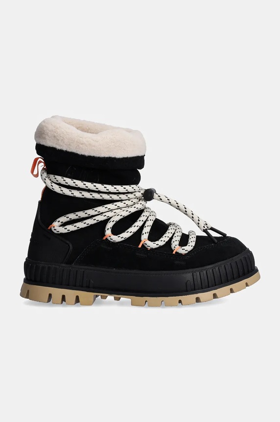 Palladium bocanci de piele PALLASHOCK HIVER 94349.008.M negru AW24