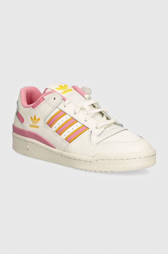 adidas Originals sneakersy Forum Low imitacja skóry licowej biały IF7213