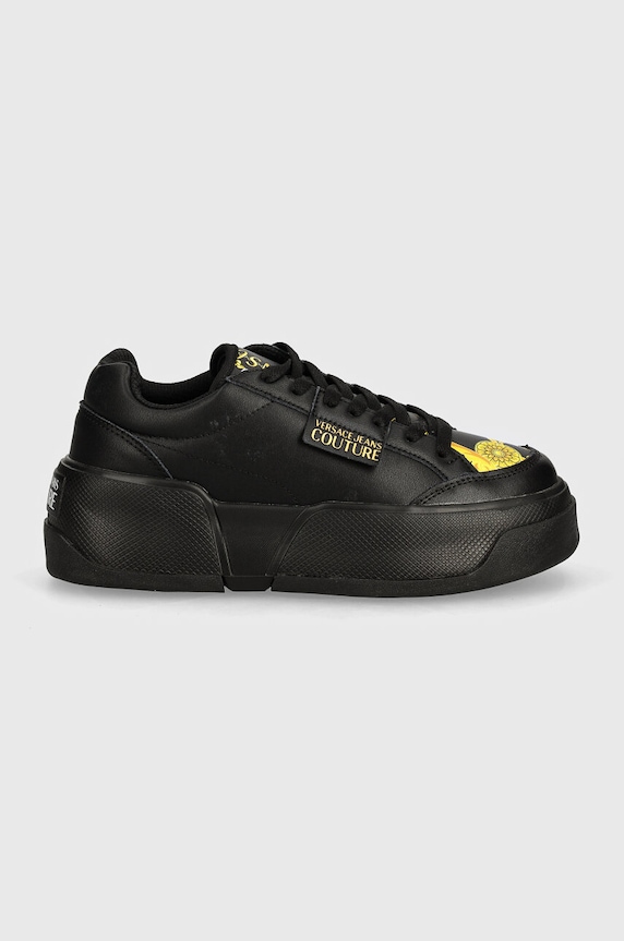 Kožené tenisky Versace Jeans Couture Ravewing 77VA3ST2.ZP305.G89 čierna AW24