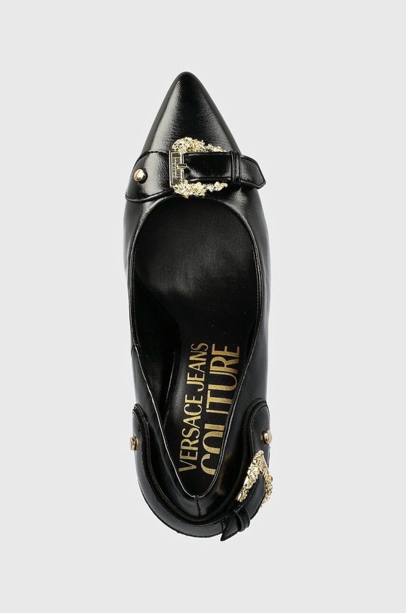 Γόβες Versace Jeans Couture Scarlett μαύρο 77VA3S56.71570.899