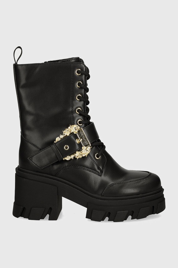 Nízké kozačky Versace Jeans Couture Sophie 77VA3S86.71570.899 černá AW24