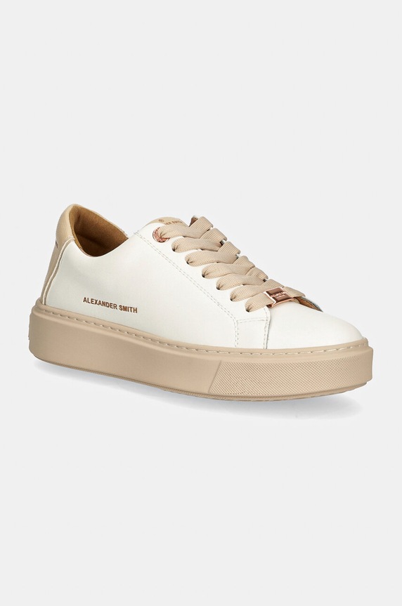 Alexander Smith sneakersy London imitacja skóry licowej biały ALBALDW8372WBE
