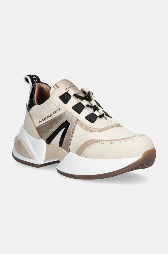 Alexander Smith sneakersy Marble imitacja skóry licowej beżowy ASBAMBW1238CRM
