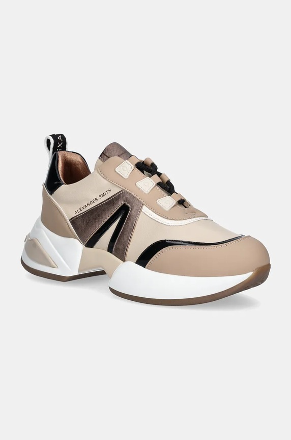 Alexander Smith sneakersy Marble imitacja skóry licowej beżowy ASBAMBW1238BGE
