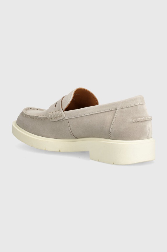 Încălțăminte Geox mocasini din piele intoarsa D SPHERICA EC1 A D25QRA.00022.C1010 gri