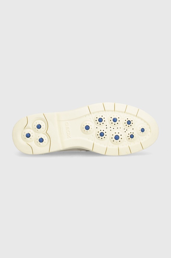 Geox mocasini din piele intoarsa D SPHERICA EC1 A D25QRA.00022.C1010 gri