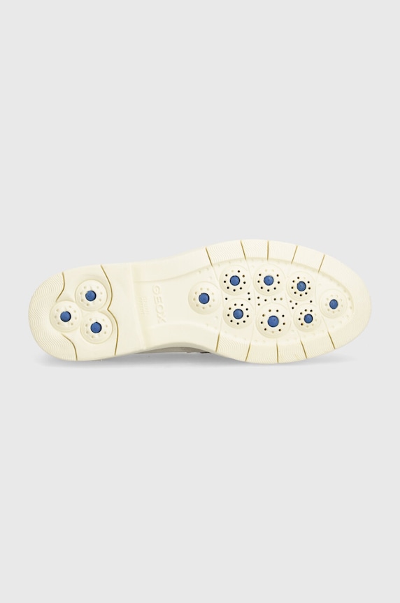 Geox mocasini din piele intoarsa D SPHERICA EC1 A D25QRA.00022.C1010 gri