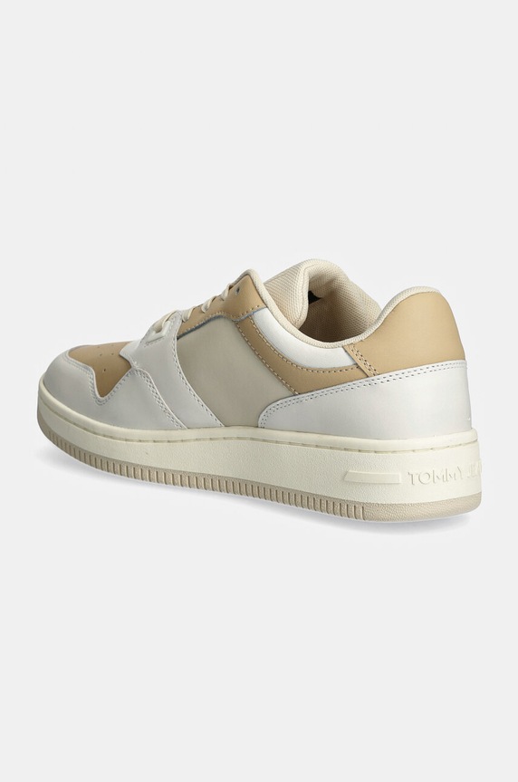 Obuv Tenisky Tommy Jeans TJW RETRO BASKET TONAL LOGO EN0EN02606 béžová