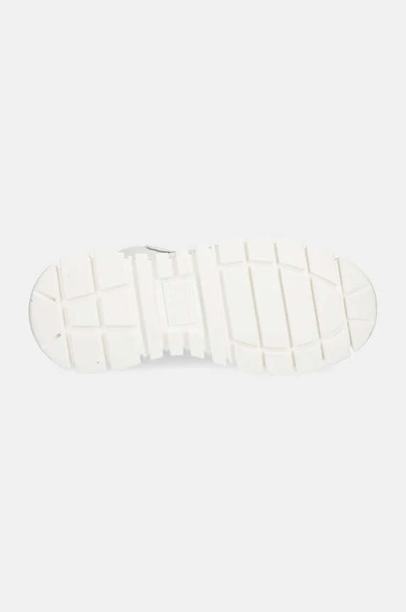 Tommy Jeans sneakersy skórzane TJW VULC FLATFORM MC WL EN0EN02609 biały