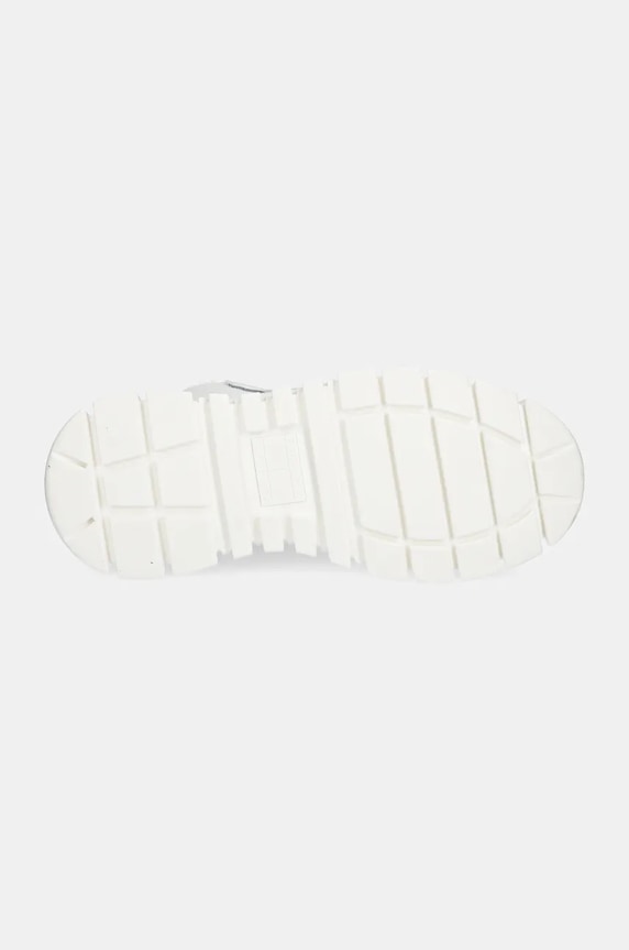 Tommy Jeans sneakersy skórzane TJW VULC FLATFORM MC WL EN0EN02609 biały