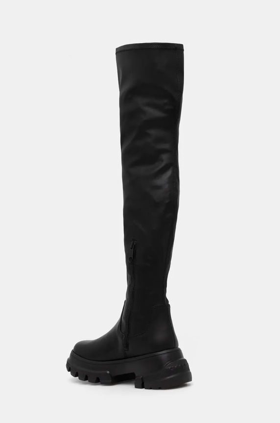 Boty Kozačky Tommy Jeans TJW LIGHTWEIGHT OTK BOOT EN0EN02634 černá
