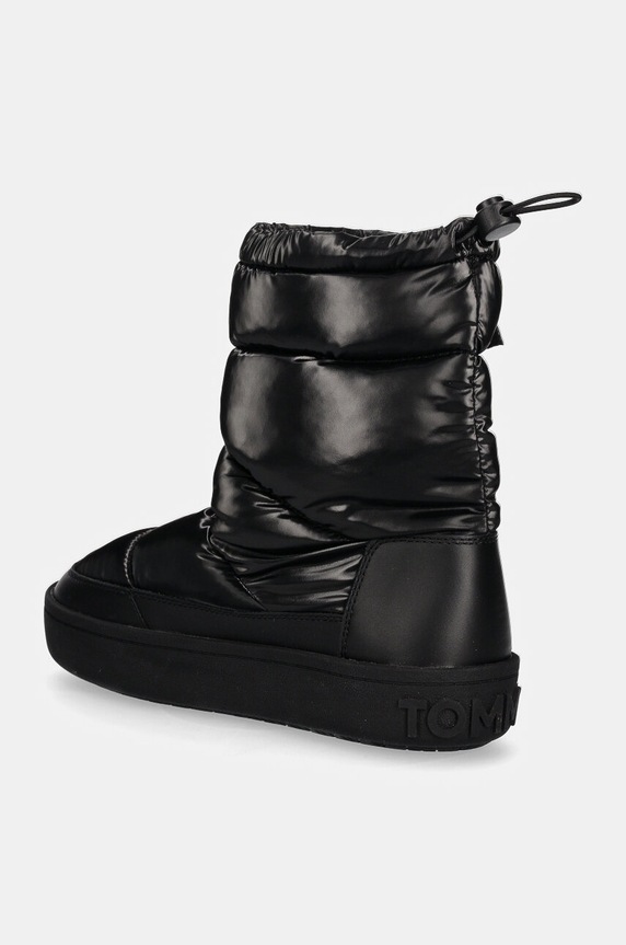 Obuwie Tommy Jeans śniegowce TJW WINTER FEMININE BOOT EN0EN02642 czarny