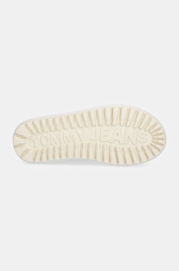 Tommy Jeans cizme de iarna TJW PADDED FLAT BOOT WL EN0EN02725 alb