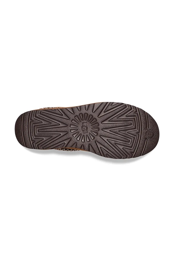 Semišové sněhule UGG Classic Mini Crescent 1158262.CHE