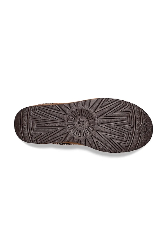 Semišové sněhule UGG Classic Mini Crescent 1158262.CHE