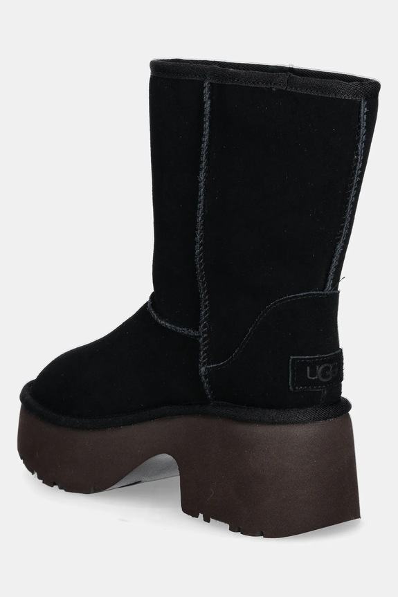 Boty Semišové boty UGG Classic Short New Heights 1158310.BLK černá