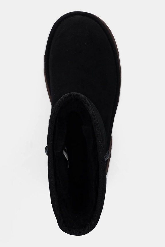 Semišové boty UGG Classic Short New Heights černá 1158310.BLK