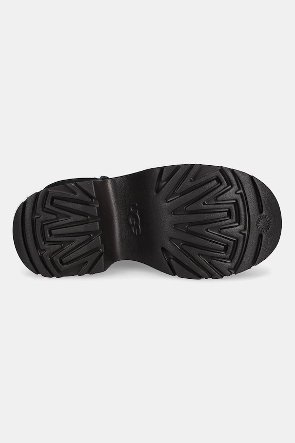 Semišové boty UGG Classic Short New Heights 1158310.BLK černá