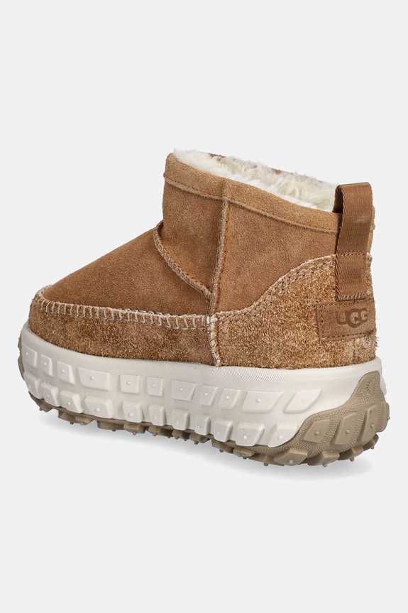 Obuwie UGG śniegowce zamszowe Venture Daze Ultra Mini 1164730.CHE brązowy