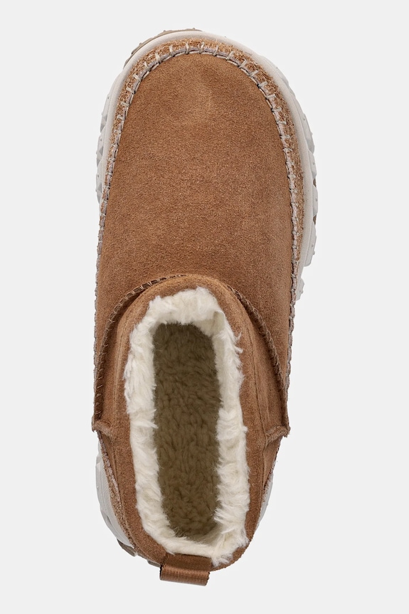 UGG śniegowce zamszowe Venture Daze Ultra Mini brązowy 1164730.CHE