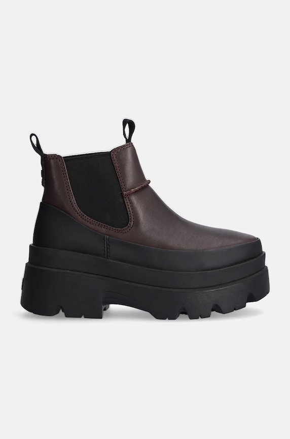 UGG leather chelsea boots Brisbane Chelsea 1167932.BCDR brown AW24