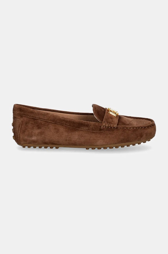 Semišové mokasíny Lauren Ralph Lauren Barnsbury 802821629022.200 hnědá SS25