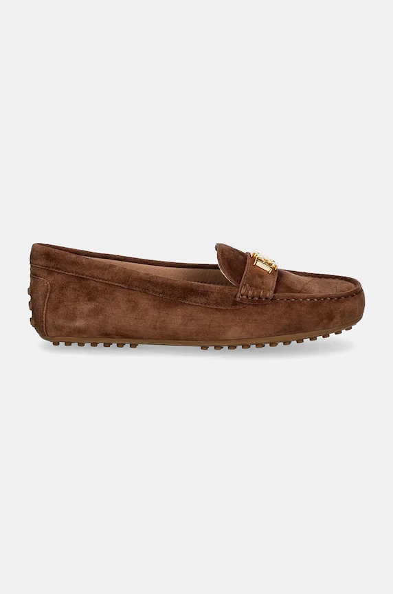 Semišové mokasíny Lauren Ralph Lauren Barnsbury 802821629022.200 hnědá SS25