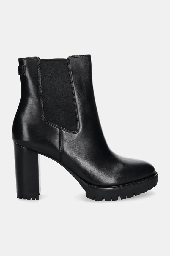 Кожени боти челси Lauren Ralph Lauren Layne 802937818001.001 черен AW24