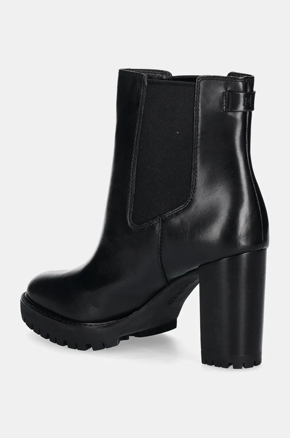 Обувки Кожени боти челси Lauren Ralph Lauren Layne 802937818001.001 черен