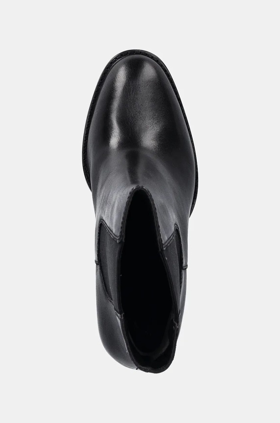 Кожени боти челси Lauren Ralph Lauren Layne черен 802937818001.001