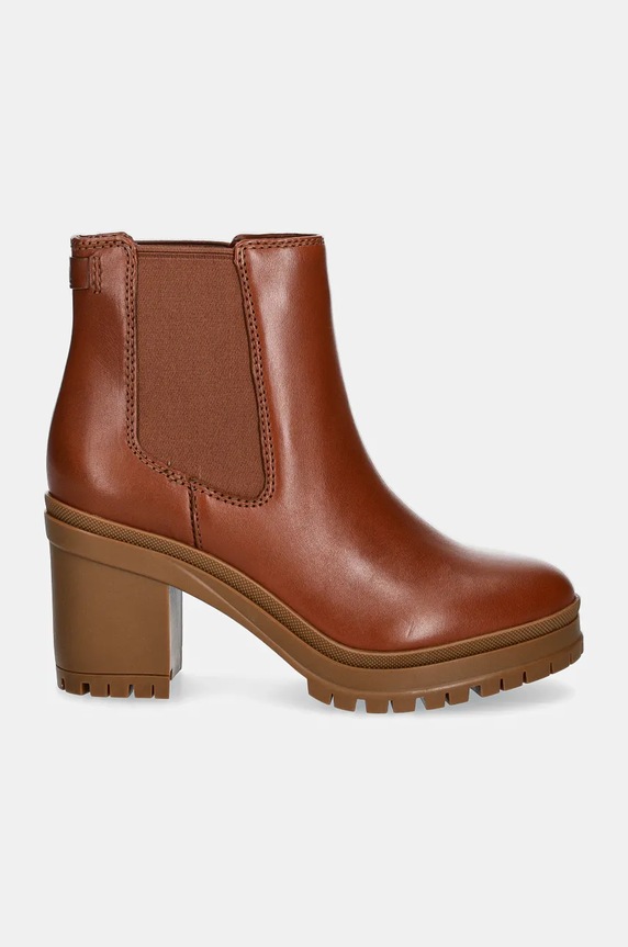 Lauren Ralph Lauren bőr bokacsizma Cailie 802937825002.200 barna NC24