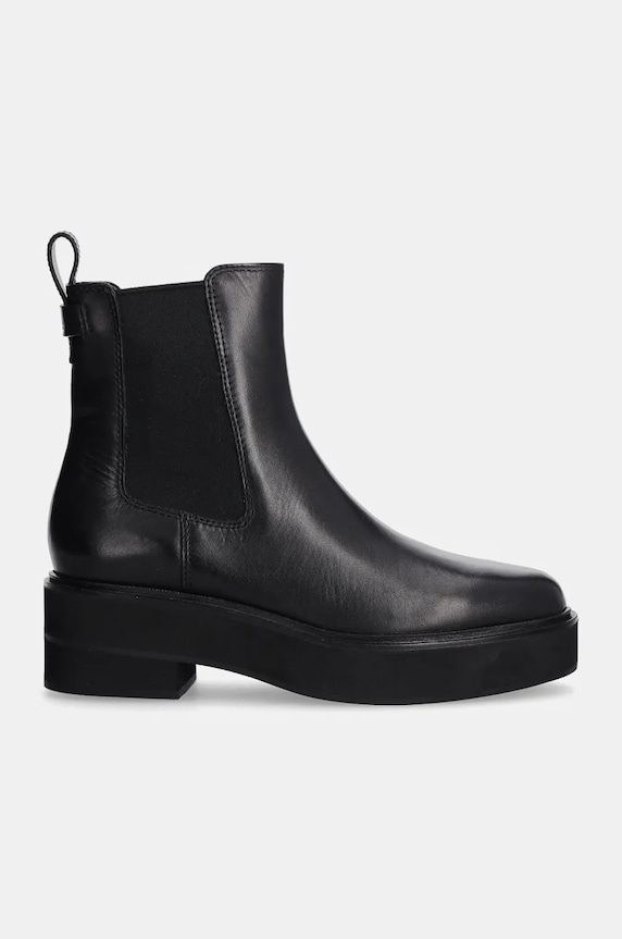 Кожени боти челси Lauren Ralph Lauren Adrianna 802945705001.001 черен AW24