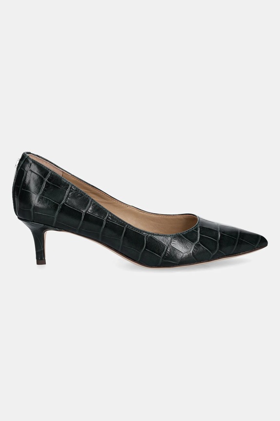 Lauren Ralph Lauren szpilki skórzane Adrienne 802951355005.300 zielony AW24