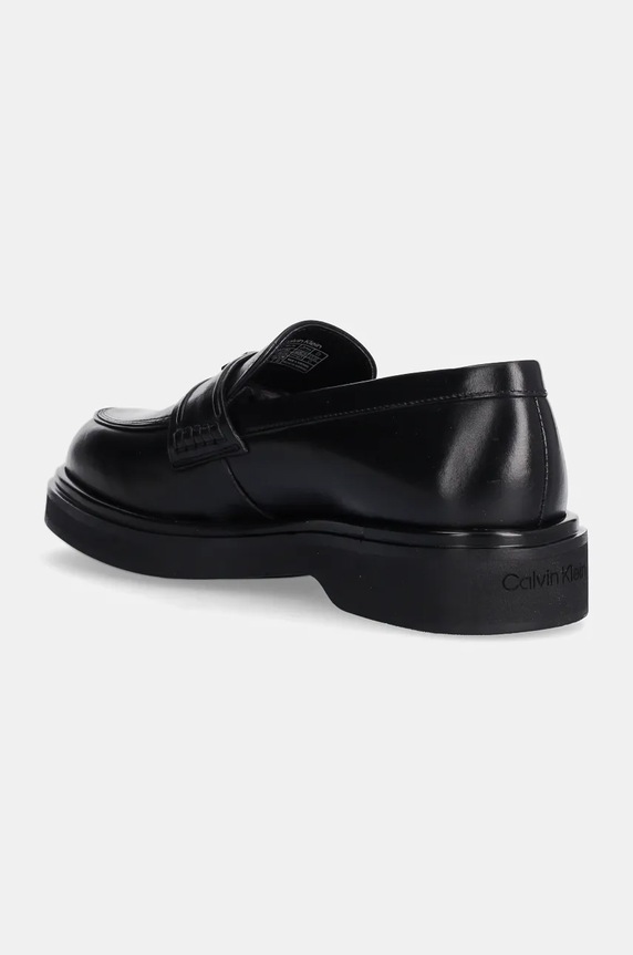 Παπούτσια Δερμάτινα μοκασίνια Calvin Klein LOAFER W/HW LTH HW0HW02182 μαύρο