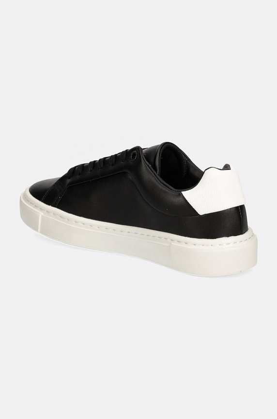 Obuwie Calvin Klein sneakersy CUPSOLE LACE UP W/ML LTH HW0HW02201 czarny