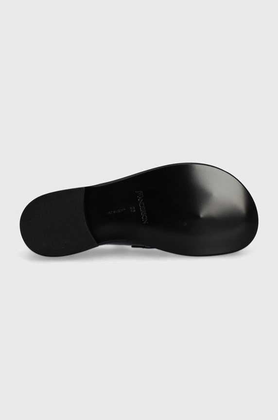 Kožne mokasinke JW Anderson Tassel ANW43002A.999 crna