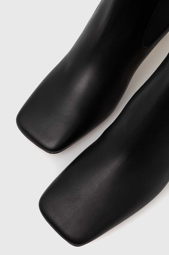 Kožené topánky chelsea JW Anderson Chain Heel ANW43021A.999 čierna