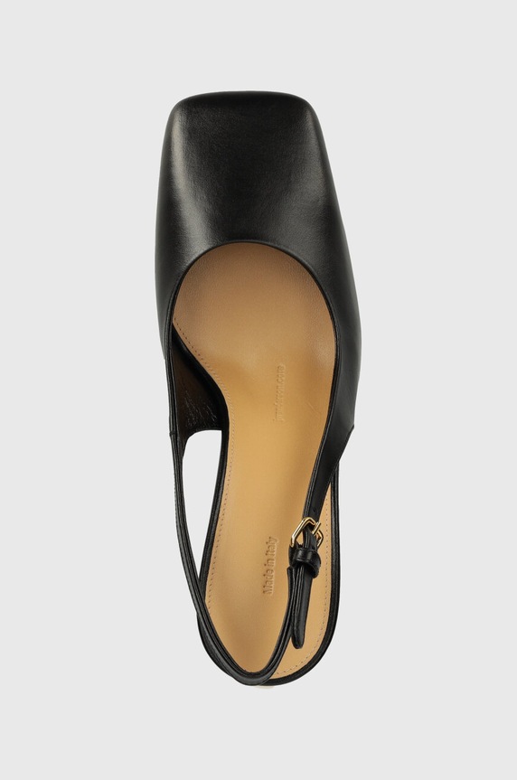Δερμάτινες γόβες JW Anderson Chain Heel μαύρο ANW43022A.999