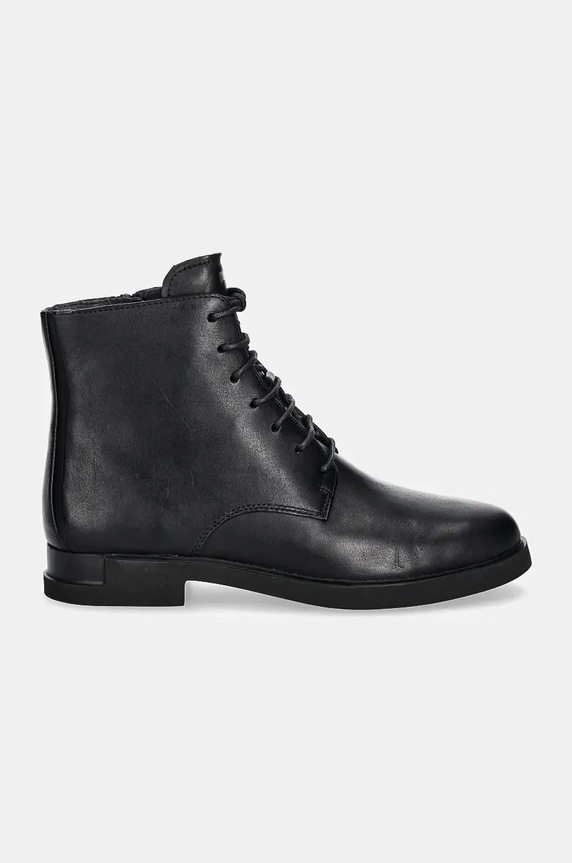 Кожени боти Camper Iman K400300.006 черен AW24