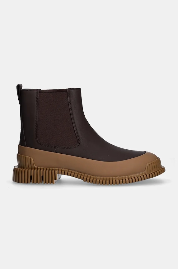 Кожени боти челси Camper Pix K400304.027 кафяв AW24