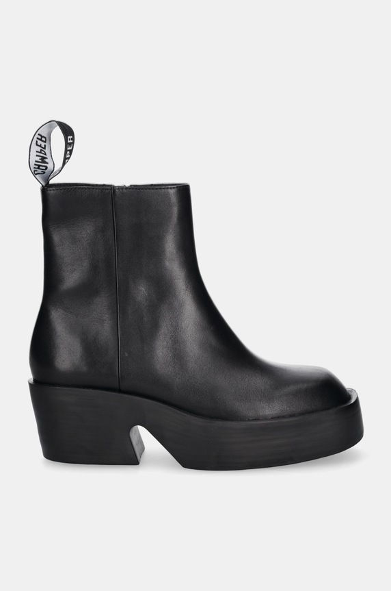 Camper botki skórzane Billie K400754.002 czarny AW24