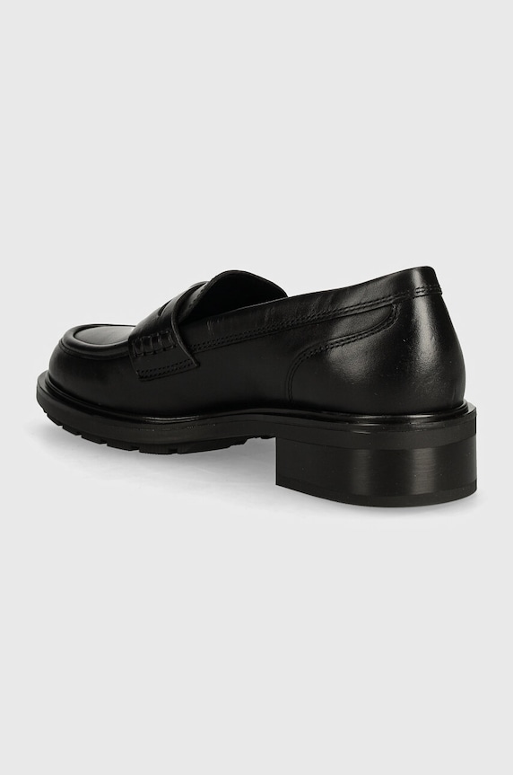 Obuwie Tommy Hilfiger mokasyny skórzane TH PENNY LOAFER FW0FW08029 czarny