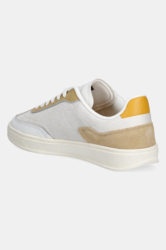 Παπούτσια Δερμάτινα sneakers Tommy Hilfiger TH HERITAGE COURT SNEAKER SDE FW0FW08037 λευκό