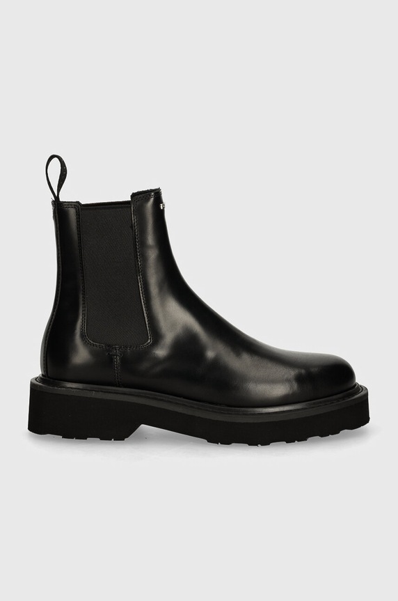 Kožené kotníkové boty Kenzo Ukio Chelsea Boots FE62BT115L52.99 černá AW24