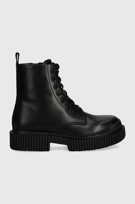 Nízké kozačky Armani Exchange XDN031.XV875.00002 černá AW25